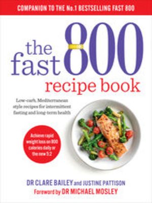 cover image of The Fast 800 Recipe Book